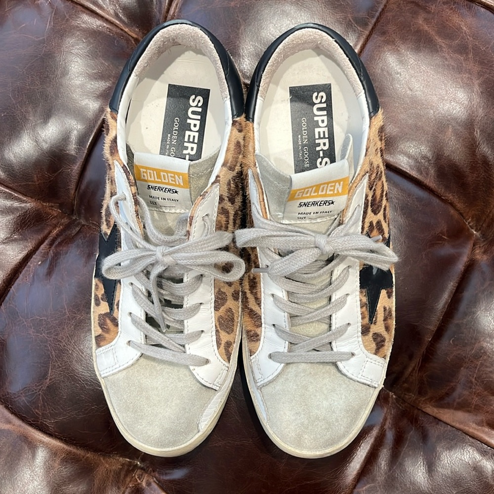 Golden Goose Super-Star Sneakers, size 39